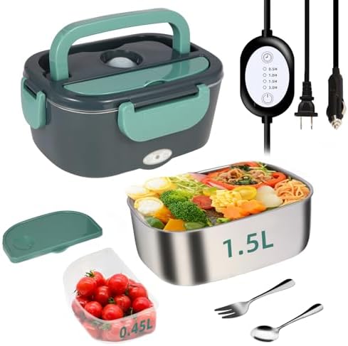 Heated Lunch Box with Heating Time Controller (Pre-Order)