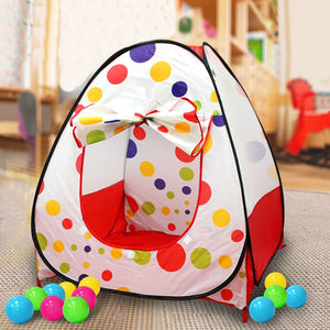 Dot Pop up Tent House with 100 balls