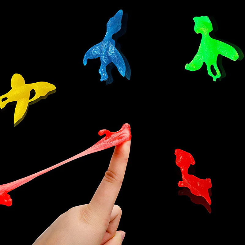 Rubber Dinosaur Slingshot 10 PCS