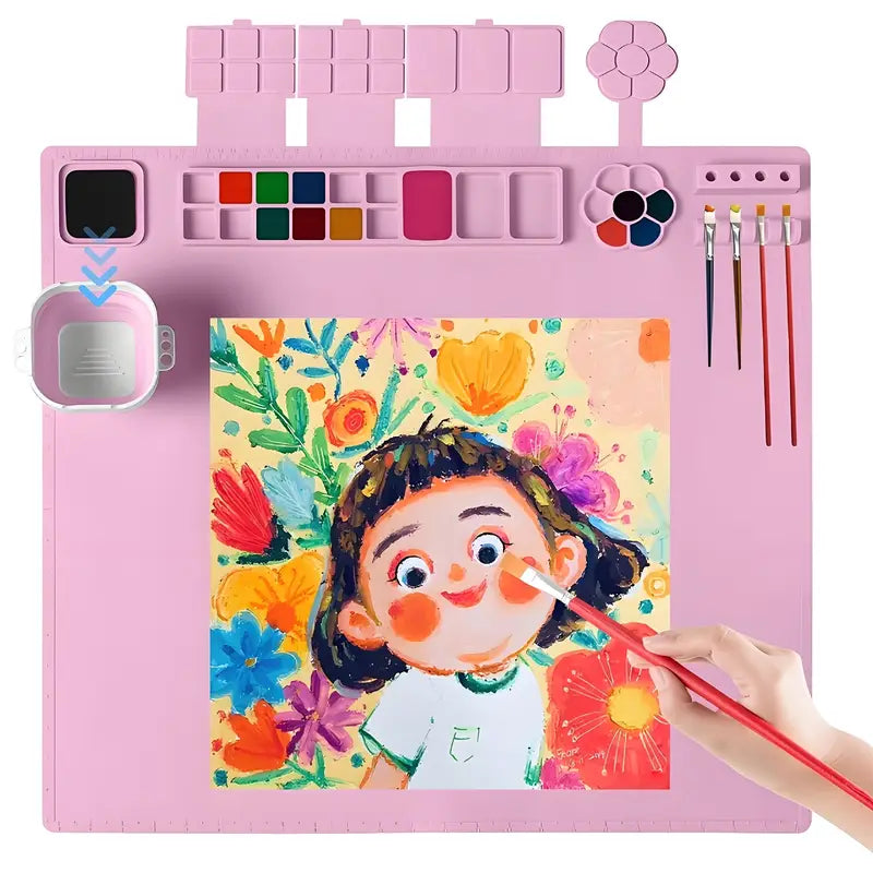 Vibrant Silicone Painting Mat (Pre-Order)