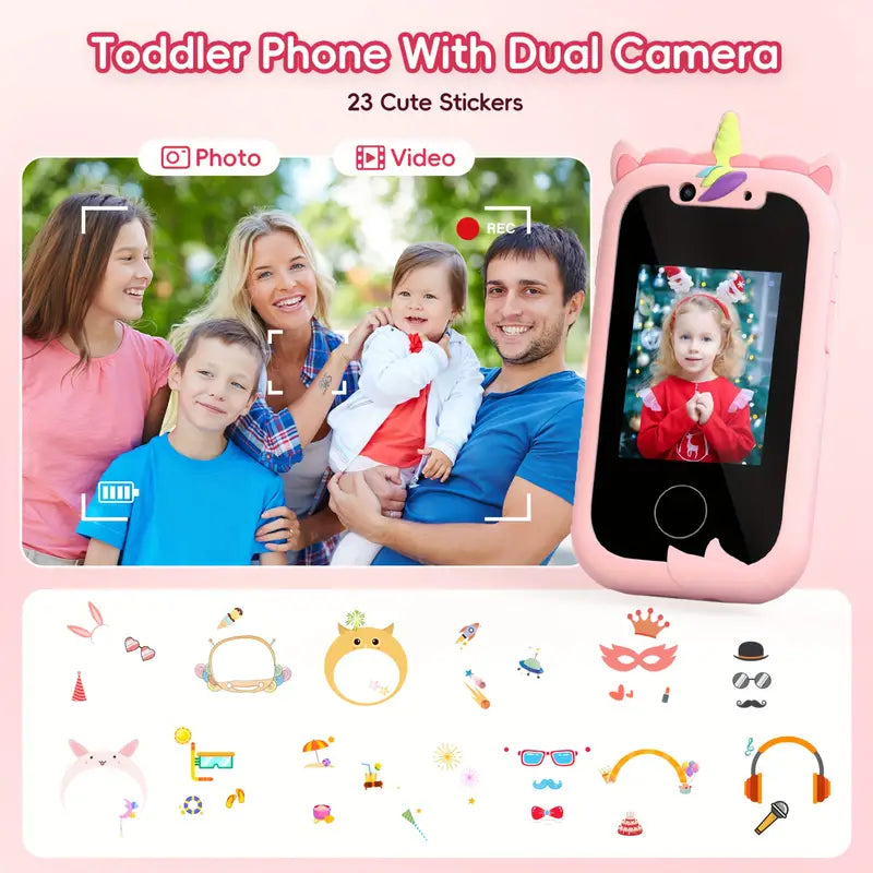 All-in-one children's portable learning mobile phone toy (Pre-Order)