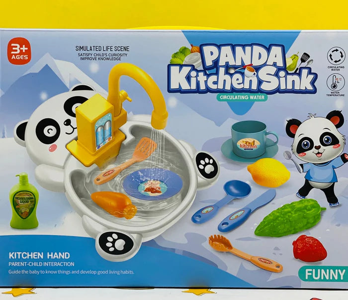Electric Kitchen Sink Set - Panda Edition