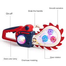 Musical Electric Chain Saw with Light