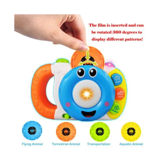 Projection Music Camera Educational Toy