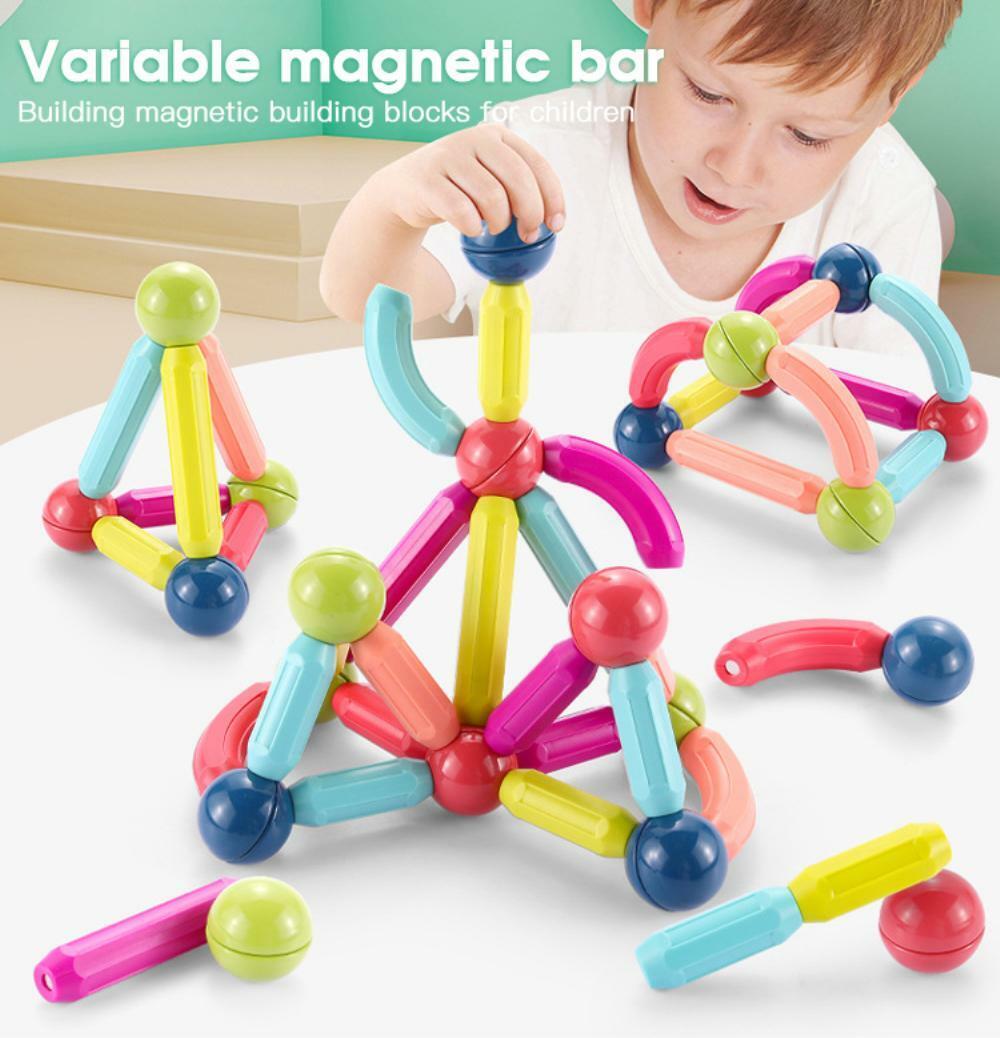 Magnetic Bar Blocks (48 Pieces)