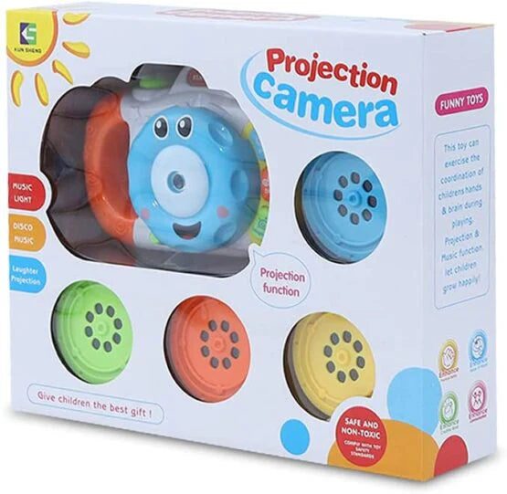 Projection Music Camera Educational Toy