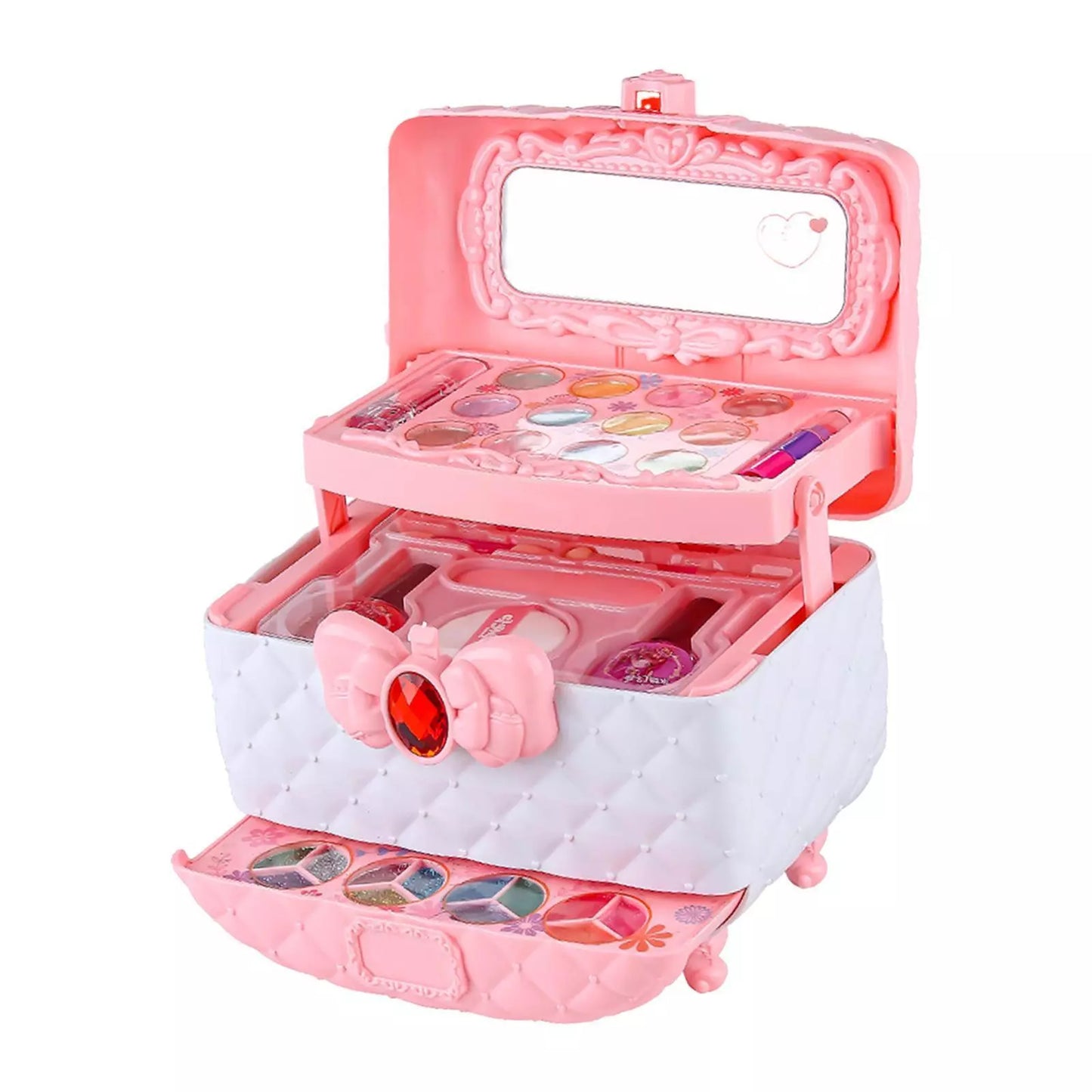 Makeup Vanity Toy for Little Girl Simulated Pretend Play