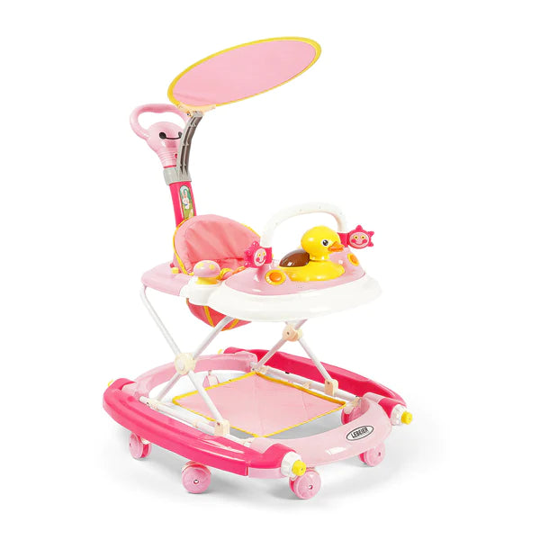 Duck Face 3 In 1 Baby Walker With Roof