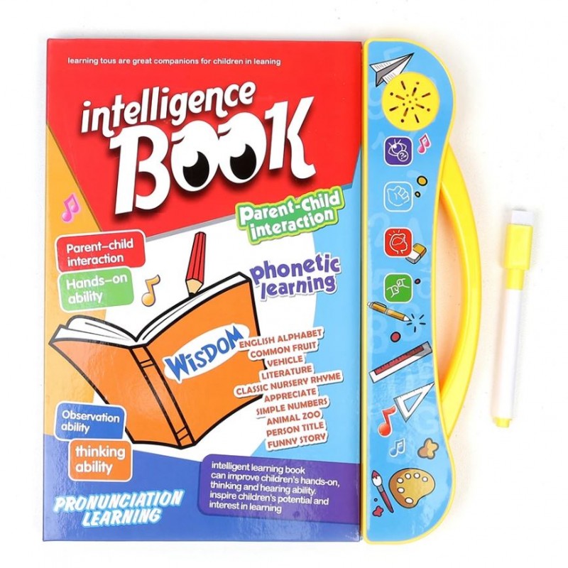 Intelligent Book Growing Up Pre School English Talking Smart Pen Learning Machine Toy Tablets For Kids