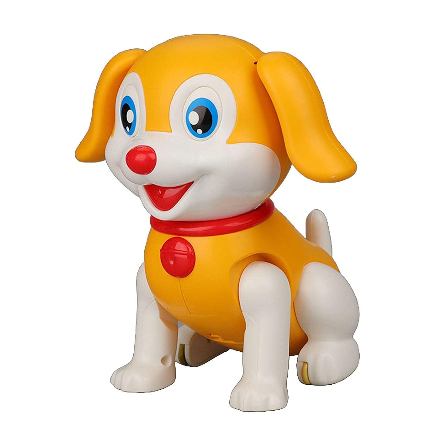 Crawling Musical Dancing Cute Cartoon Dog Toy for Kids with LED Lights