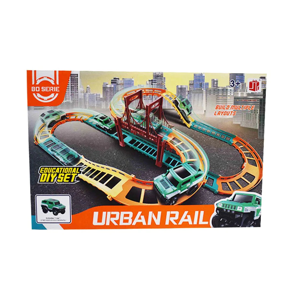 Urban Rail Educational Track DIE Set For Kids Entertainment