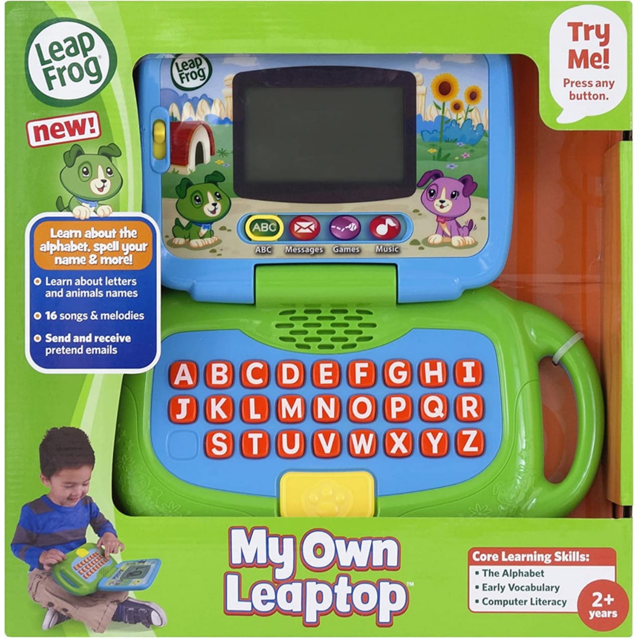 My Own Leaptop, Toy Laptop For Kids Early Learning And Education