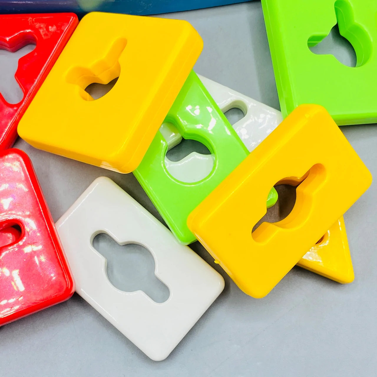 Educational Preschool Shape & Color Recognition Geometric Board Block Stack Shape Sorter Puzzle Toys