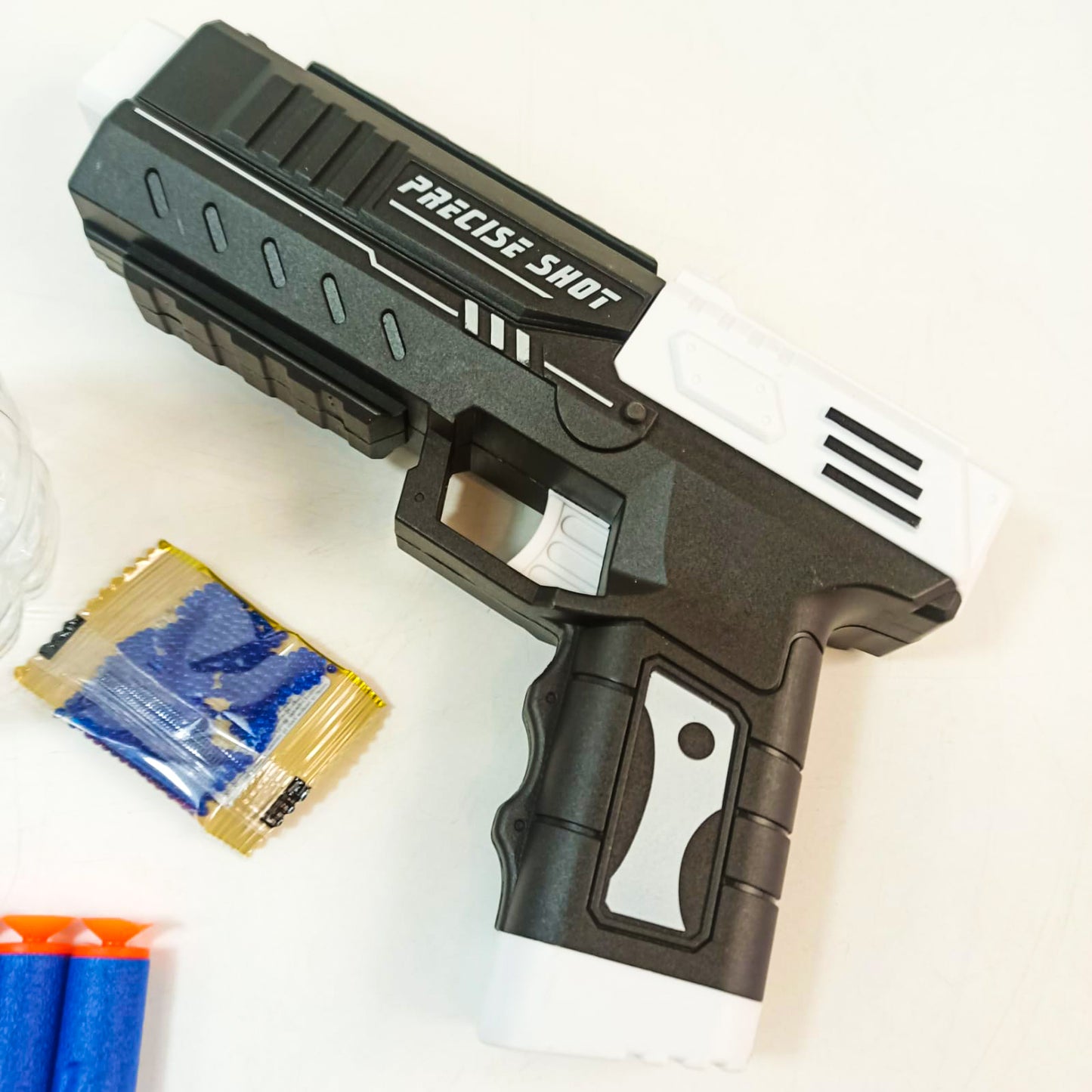 Toy Gun 2 In 1 Precise Shooting Gun and Bubble Gun