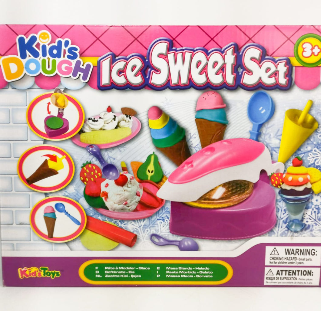 Kids Play Dough Activity - Ice Cream Sweet Clay Set