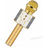 Wireless Bluetooth Karaoke Handheld Microphone With USB