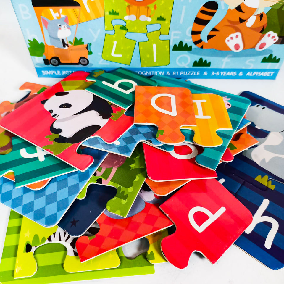 Kids Spelling English Alphabets Puzzle Game For Preschool Learning