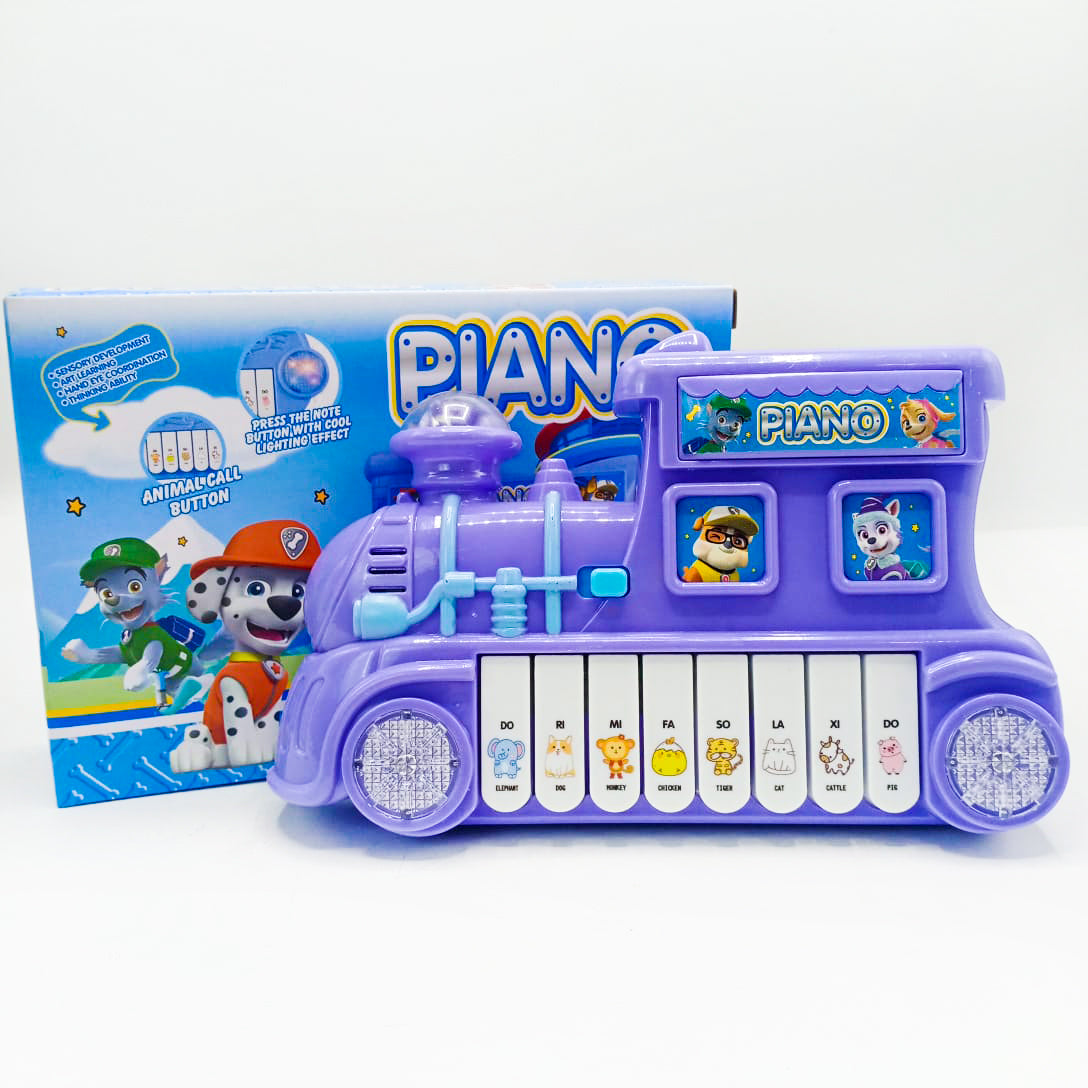 Battery Operated Kids Piano with Music and Lights