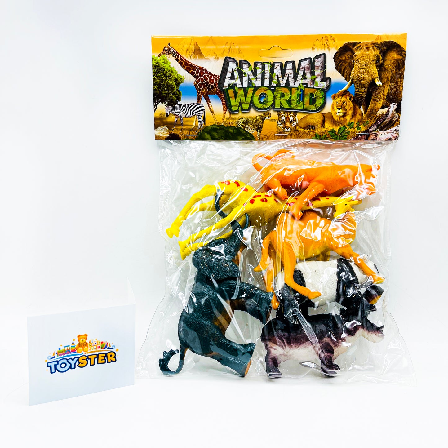 Mini Animal Jungle Toy Figures Set for Kids