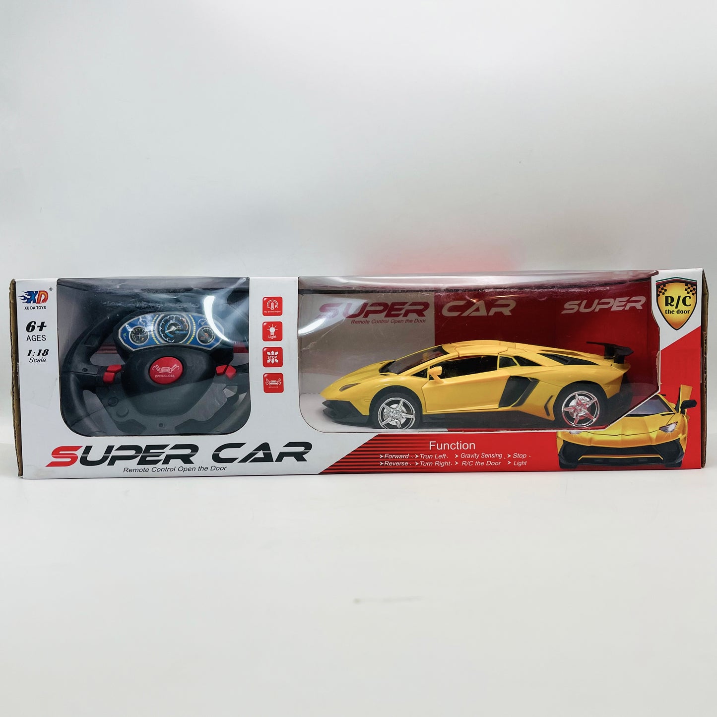 Yellow Lamborghini Remote Control Car For Kid Girls And Boys